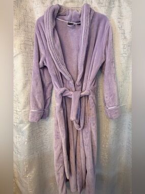 Covington Plush Lilac Robe with Hood